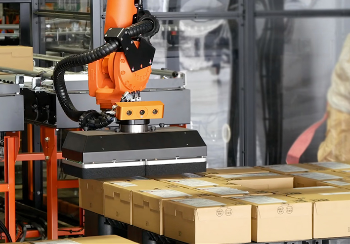 End-of-Line Palletizing & Wrapping System